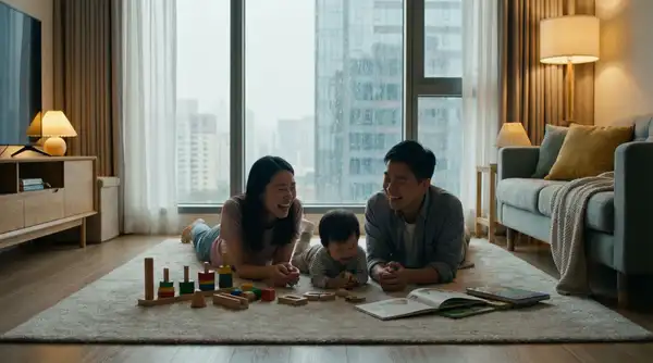 困困兔家庭温情